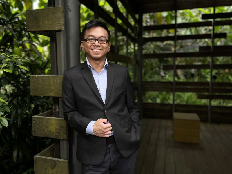 Winston Wong at Enabling Village