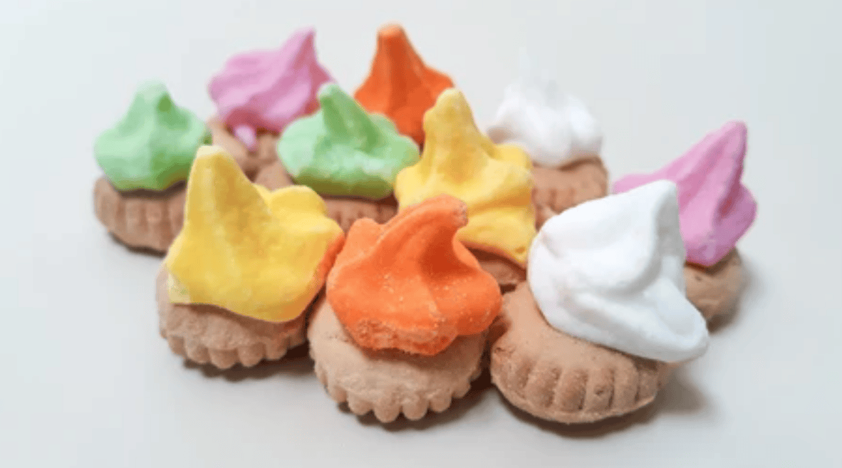 Gem rose biscuits
