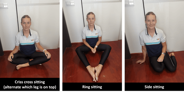 Should W-Sitting Be A Cause for Concern for Parents? 2 Sitting positions