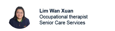 How Practice Helps the Brain Recover After a Stroke 1 Byline for occupational therapist Lim Wan Xuan