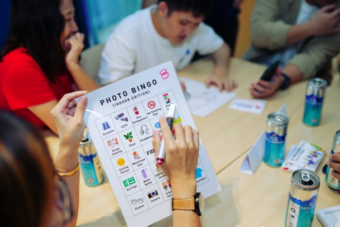 Building Worlds Together: How SPD and APB Singapore are Co-creating Inclusion 3 Participants working on their 'photo bingo' activity sheets