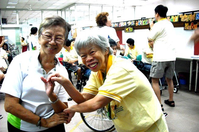 A Heart That Never Grows Old: Auntie Molly’s volunteer journey with SPD 8 An old photo of Auntie Molly with a senior D A C client