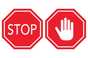 Helping children to develop impulse control 1 A stop sign
