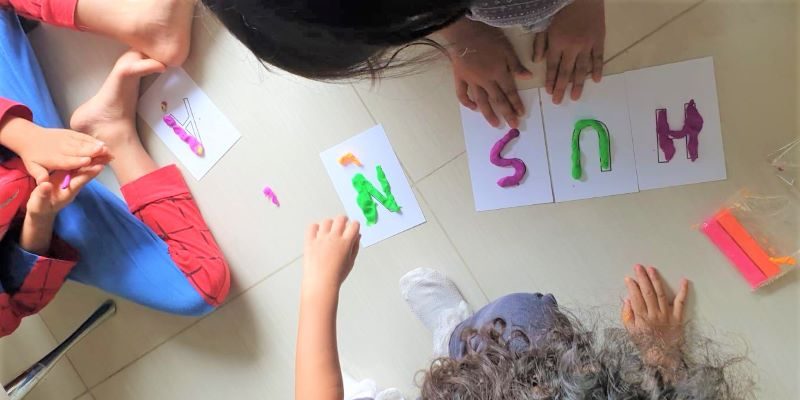 Children playing
