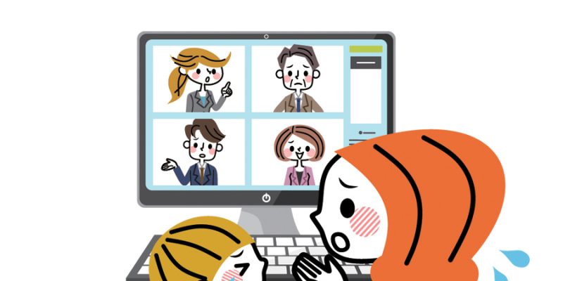 Boy cries for mum who is telecommuting