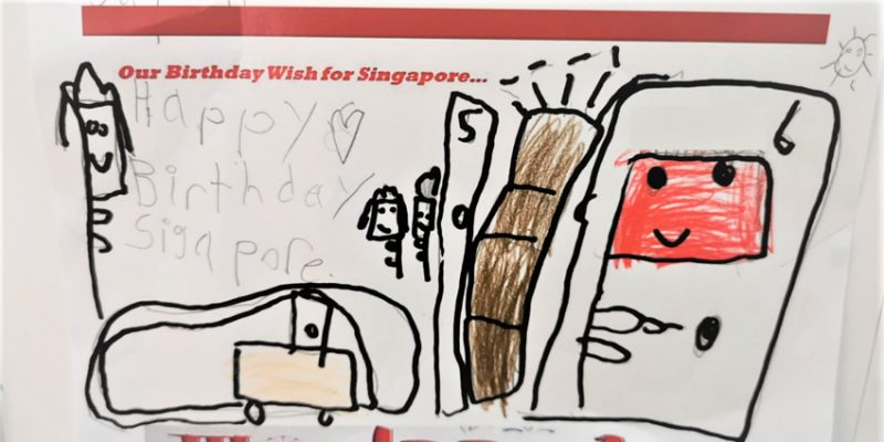 National Day celebration drawing by EIPIC client