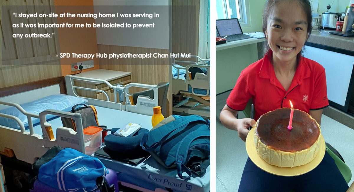 SPD’s physiotherapist Chan Hui Mui