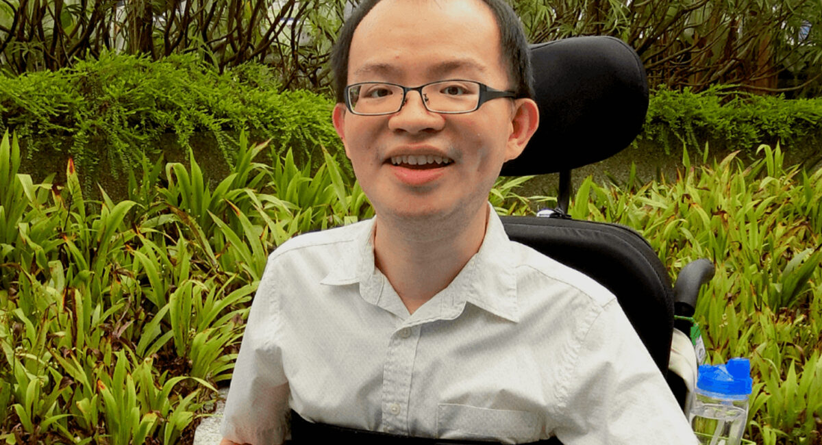 Boon Keng smiling
