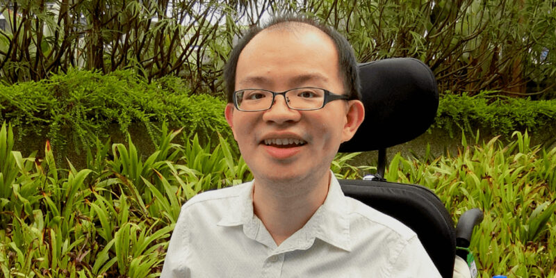 Boon Keng smiling