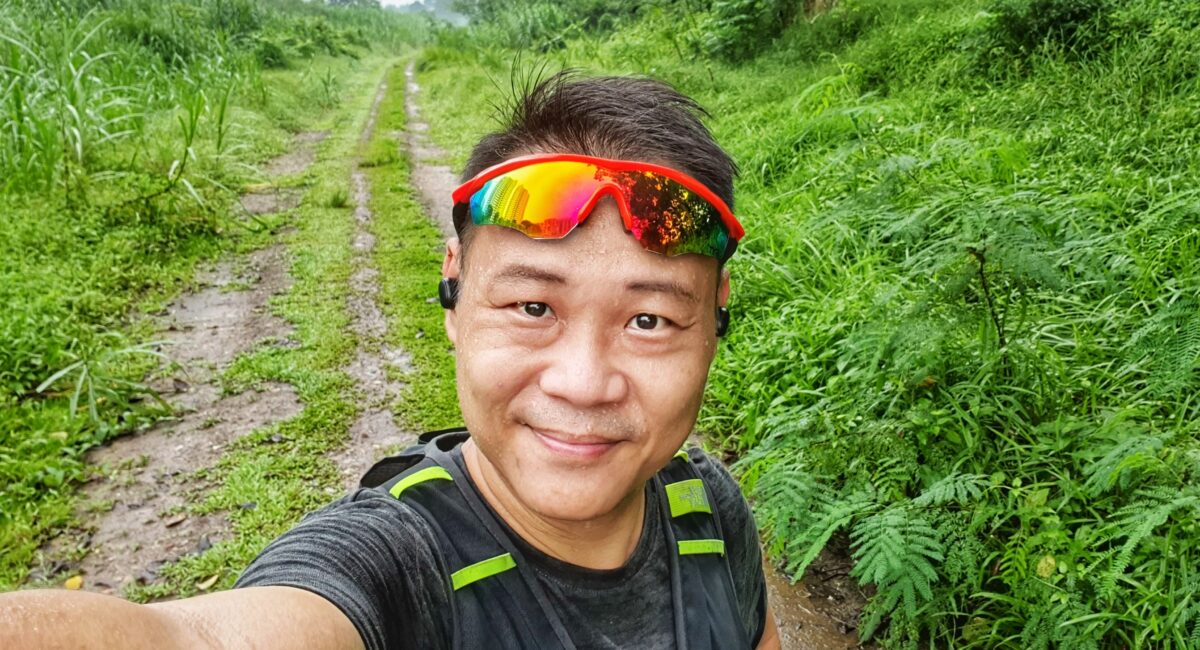 Steven on an outdoor trail