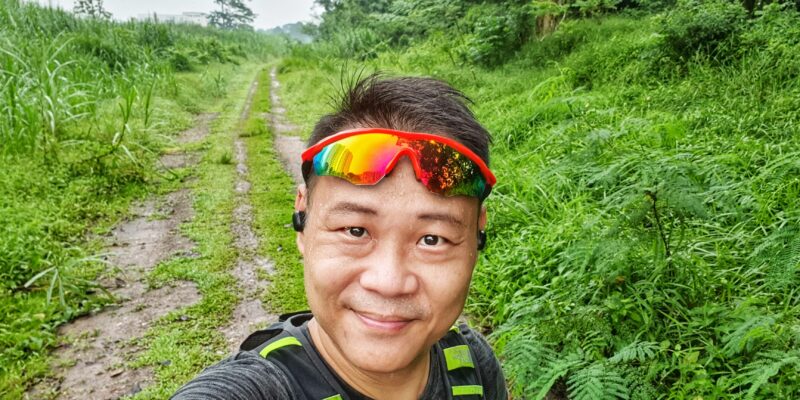Steven on an outdoor trail