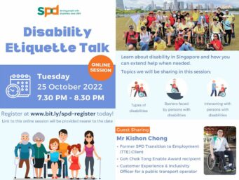 Disability Etiquette Talk (25 October 2022)