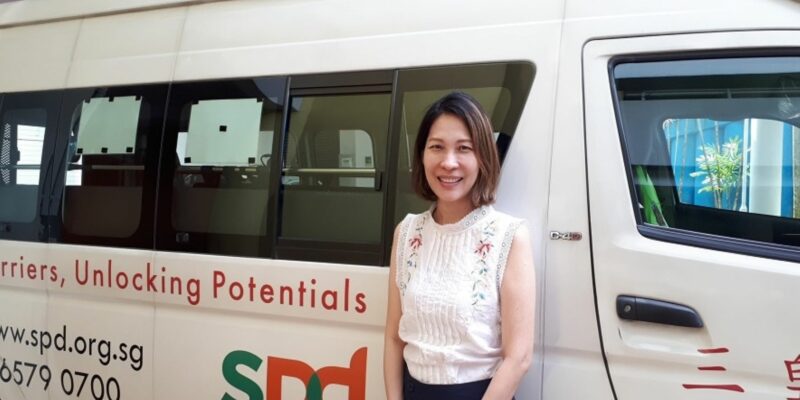 S P D social worker Angela