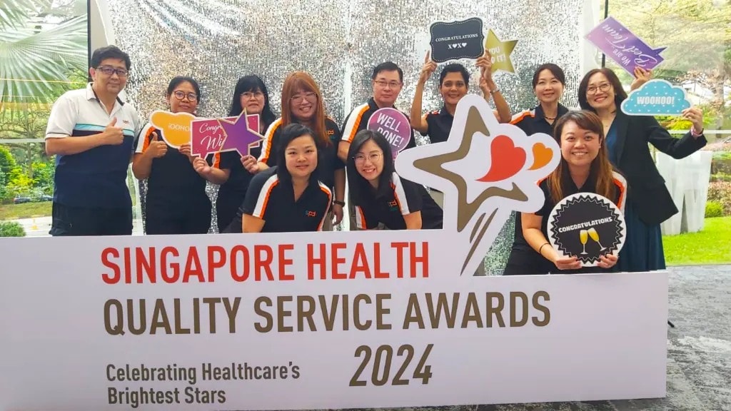 Service Excellence is the Bedrock of Our Care Delivery 3 SHQSA 2024 award recipients