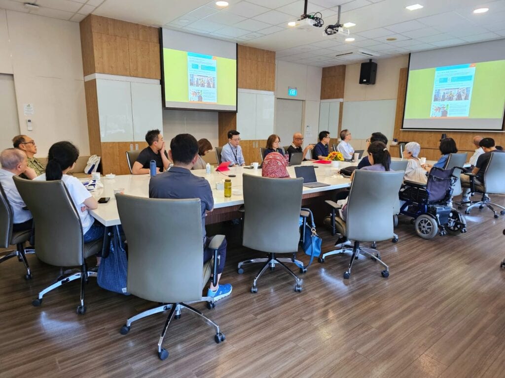 SPD Convenes 61st Annual General Meeting 10 The A G M held inside the Board Room at the S P D Ability Centre.