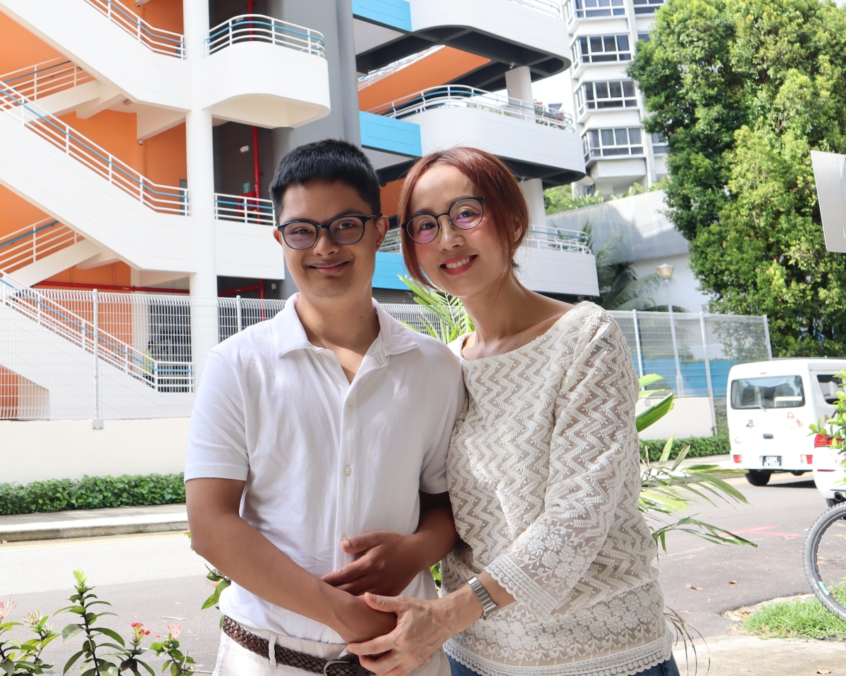 Take-A-Break (TAB) programme 1 Caregiver with son at S P D Ability Centre
